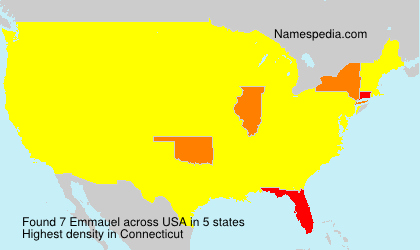 Surname Emmauel in USA