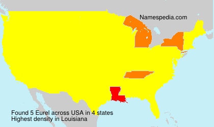 Surname Eurel in USA