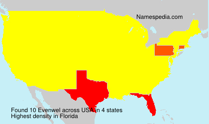 Surname Evenwel in USA