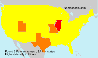 Surname Fatman in USA