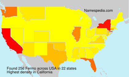 Surname Fermo in USA