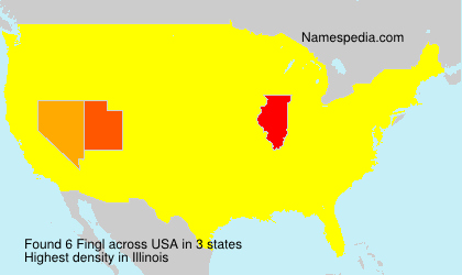 Surname Fingl in USA