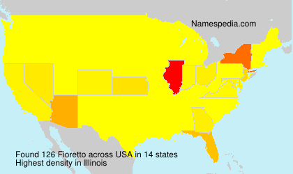 Surname Fioretto in USA