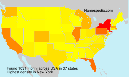 Surname Fiorini in USA