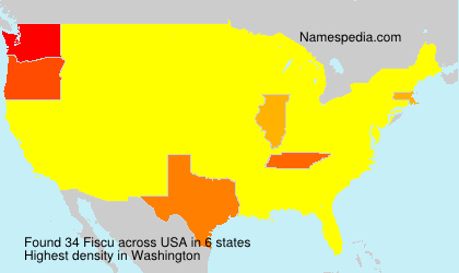Surname Fiscu in USA