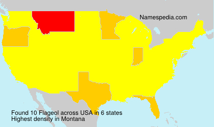 Surname Flageol in USA