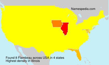 Surname Flambeau in USA