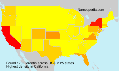 Surname Florentin in USA