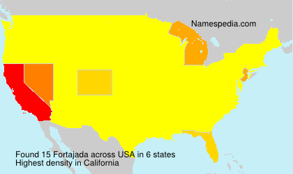 Surname Fortajada in USA