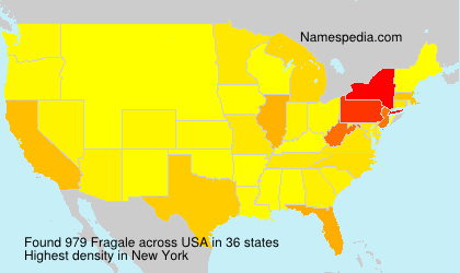 Surname Fragale in USA
