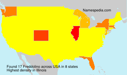 Surname Freddolino in USA