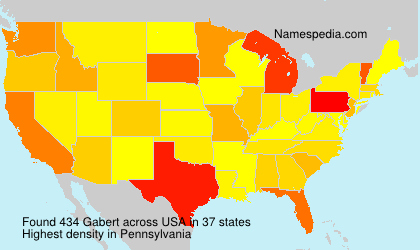 Surname Gabert in USA