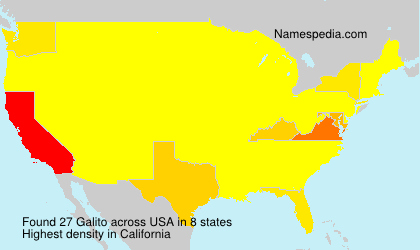 Surname Galito in USA