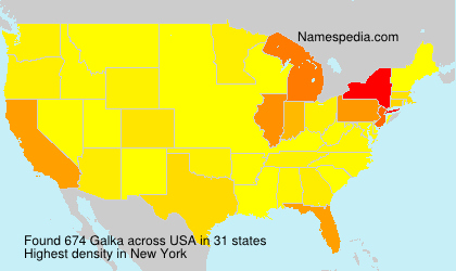 Surname Galka in USA