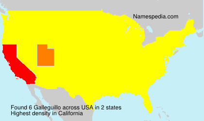 Surname Galleguillo in USA