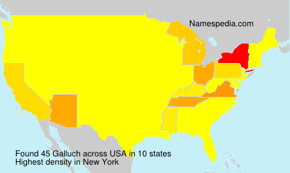 Surname Galluch in USA