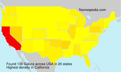Surname Galura in USA