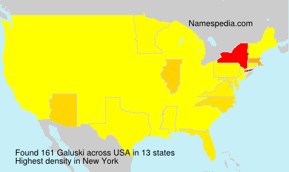 Surname Galuski in USA
