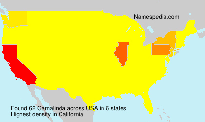 Surname Gamalinda in USA