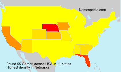 Surname Gamerl in USA