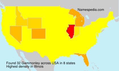 Surname Gammonley in USA
