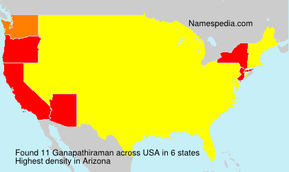 Surname Ganapathiraman in USA