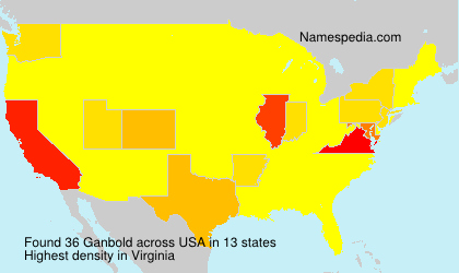 Surname Ganbold in USA