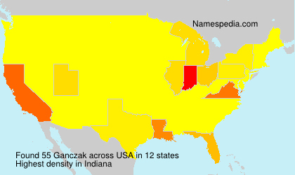 Surname Ganczak in USA