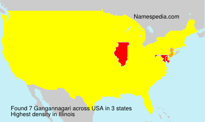 Surname Gangannagari in USA