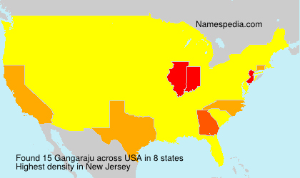 Surname Gangaraju in USA