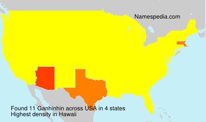 Surname Ganhinhin in USA