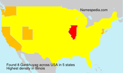 Surname Gankhuyag in USA