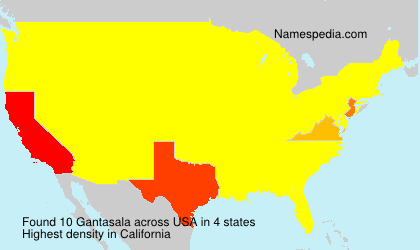 Surname Gantasala in USA