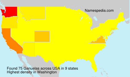 Surname Ganuelas in USA