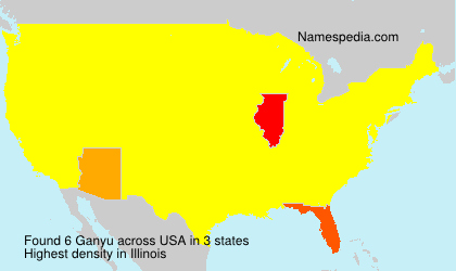 Surname Ganyu in USA