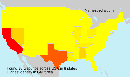 Surname Gapultos in USA
