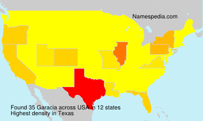 Surname Garacia in USA