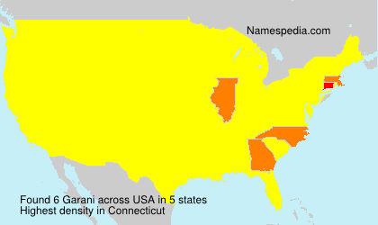 Surname Garani in USA