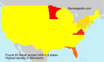 Surname Garati in USA