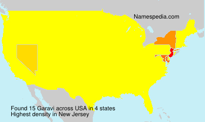 Surname Garavi in USA