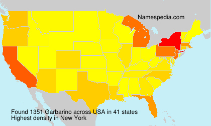 Surname Garbarino in USA