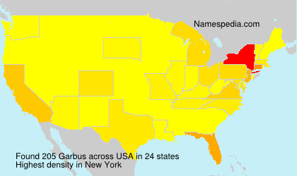Surname Garbus in USA
