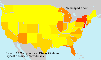 Surname Garby in USA