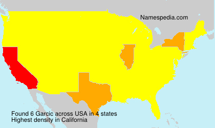 Surname Garcic in USA