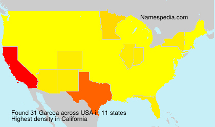Surname Garcoa in USA