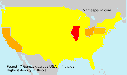 Surname Garczek in USA