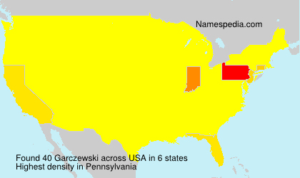 Surname Garczewski in USA
