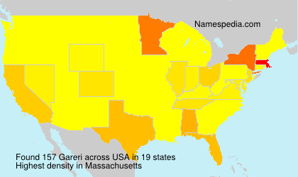 Surname Gareri in USA