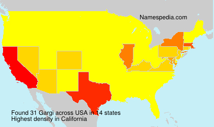 Surname Gargi in USA