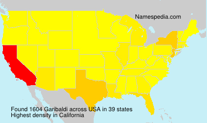 Surname Garibaldi in USA